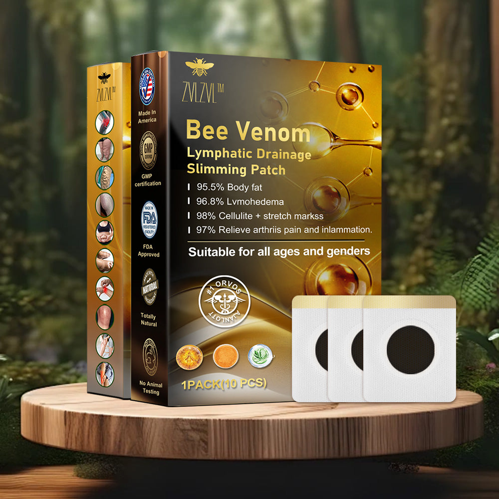 🍯🔥ZVLZVL™ Bee Venom Lymphatic Drainage Slimming Patch